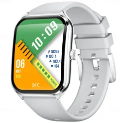 696 MT67 Smart Watch 1.96 inch Smartwatch Fitness Running Watch Bluetooth ECG+PPG Pedometer Call Reminder Compatible with Android iOS Women Men Long Standby Waterproof Media Control IP 67 40mm Watch