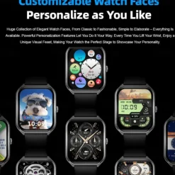 696 MT67 Smart Watch 1.96 inch Smartwatch Fitness Running Watch Bluetooth ECG+PPG Pedometer Call Reminder Compatible with Android iOS Women Men Long Standby Waterproof Media Control IP 67 40mm Watch