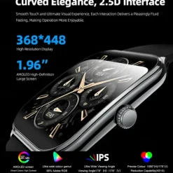 696 MT67 Smart Watch 1.96 inch Smartwatch Fitness Running Watch Bluetooth ECG+PPG Pedometer Call Reminder Compatible with Android iOS Women Men Long Standby Waterproof Media Control IP 67 40mm Watch