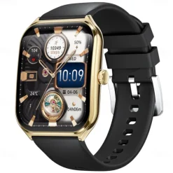 696 MT67 Smart Watch 1.96 inch Smartwatch Fitness Running Watch Bluetooth ECG+PPG Pedometer Call Reminder Compatible with Android iOS Women Men Long Standby Waterproof Media Control IP 67 40mm Watch