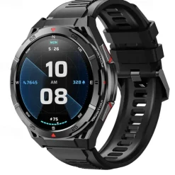 2025 New 1.43 inch GPS Compass Altitude Outdoor Barometer SmartWatch HD 466*466 AMOLED Screen Heart rate Bluetooth Call IP68 Waterproof Man Smart Bracelet