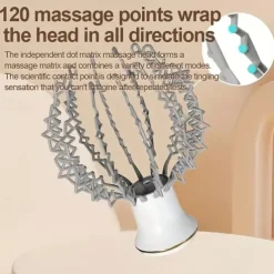 2023 New Octopus Head Massager Electric Head Massager With Claw Instrument Deep Relaxation Octopus Head Scratcher