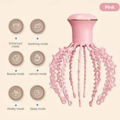 2023 New Octopus Head Massager Electric Head Massager With Claw Instrument Deep Relaxation Octopus Head Scratcher