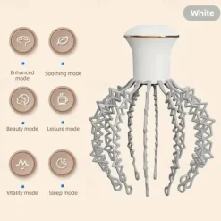 2023 New Octopus Head Massager Electric Head Massager With Claw Instrument Deep Relaxation Octopus Head Scratcher