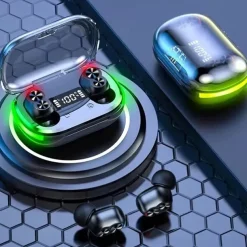 2023 New TWS Wireless Earphones Hifi Stereo Noise Cancelling Earbuds In Ear Touch Headsets Music Sports Earbuds For Smartphones