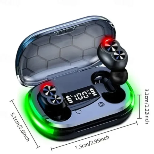 2023 New TWS Wireless Earphones Hifi Stereo Noise Cancelling Earbuds In Ear Touch Headsets Music Sports Earbuds For Smartphones