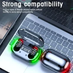 2023 New TWS Wireless Earphones Hifi Stereo Noise Cancelling Earbuds In Ear Touch Headsets Music Sports Earbuds For Smartphones