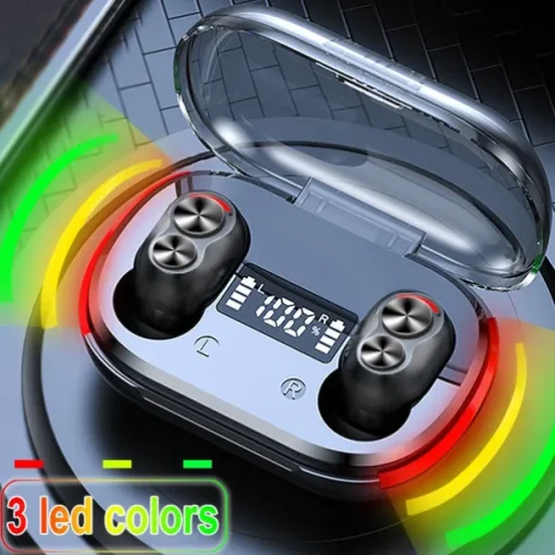 2023 New TWS Wireless Earphones Hifi Stereo Noise Cancelling Earbuds In Ear Touch Headsets Music Sports Earbuds For Smartphones