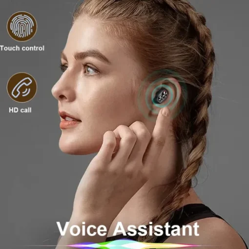 2023 New TWS Wireless Earphones Hifi Stereo Noise Cancelling Earbuds In Ear Touch Headsets Music Sports Earbuds For Smartphones