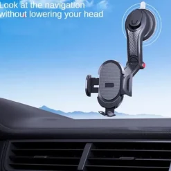 2023 NEW Universal Sucker Car Phone Holder 360° Windshield Car Dashboard Mobile Cell Support Bracket for 4.0-6 Inch Smartphones
