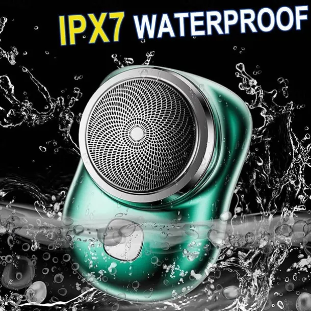 2023 New Upgrade Powerful Storm Shaver Men's Electric Shavers, Rechargeable USB Electric Shaver, Portable Mini Shaver, Pocket Size Wet and Dry, Easy One-Button Use