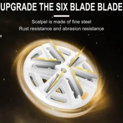 2023 New Upgrade Powerful Storm Shaver Men's Electric Shavers, Rechargeable USB Electric Shaver, Portable Mini Shaver, Pocket Size Wet and Dry, Easy One-Button Use