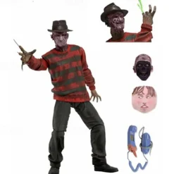 7" Nightmare on Elm Street Action Freddy Krueger Figure Halloween Props Adults Horror Scary Accessories