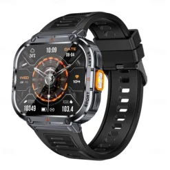 696 NX23 Smart Watch 2 inch Smart Band Fitness Bracelet Bluetooth Pedometer Call Reminder Sleep Tracker Compatible with Android iOS Women Men Hands-Free Calls Message Reminder IPX-0 51mm Watch Case