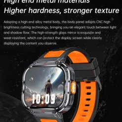696 NX23 Smart Watch 2 inch Smart Band Fitness Bracelet Bluetooth Pedometer Call Reminder Sleep Tracker Compatible with Android iOS Women Men Hands-Free Calls Message Reminder IPX-0 51mm Watch Case
