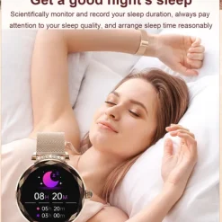 696 NX7PRO Smart Watch 1.19 inch Smartwatch Fitness Running Watch Bluetooth ECG+PPG Pedometer Call Reminder Compatible with Android iOS Women Hands-Free Calls Message Reminder IP 67 40mm Watch Case