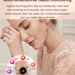 696 NX7PRO Smart Watch 1.19 inch Smartwatch Fitness Running Watch Bluetooth ECG+PPG Pedometer Call Reminder Compatible with Android iOS Women Hands-Free Calls Message Reminder IP 67 40mm Watch Case