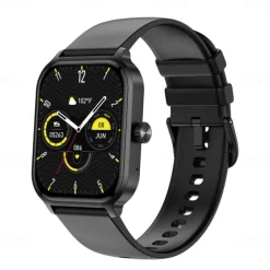 696 P85 Smart Watch 1.93 inch Smart Band Fitness Bracelet Bluetooth Pedometer Call Reminder Sleep Tracker Compatible with Android iOS Women Men Hands-Free Calls Message Reminder IP 67 39mm Watch Case