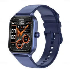 696 P85 Smart Watch 1.93 inch Smart Band Fitness Bracelet Bluetooth Pedometer Call Reminder Sleep Tracker Compatible with Android iOS Women Men Hands-Free Calls Message Reminder IP 67 39mm Watch Case