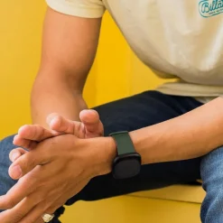 4 Pack 3 Pack Smart Watch Band Compatible with Fitbit Versa 4 Sense 2 Versa 3 Sense Soft Silicone Smartwatch Strap Adjustable Women Men Sport Band Replacement Wristband