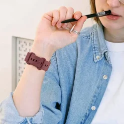 4 Pack 3 Pack Smart Watch Band Compatible with Fitbit Versa 4 Sense 2 Versa 3 Sense Soft Silicone Smartwatch Strap Adjustable Women Men Sport Band Replacement Wristband