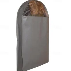 3 Pack Breathable Mink Coat Fur Dust Cover Clothes Dust Cover Hanging Clothes Dust Bag Non Fluffy Coat Cover