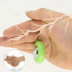 2 PACK Electric Shock Handshake Gag Toy Keychain - Safe and Durable Prank Item for Teens & Adults 14 Age Group - Perfect for April Fools' Day and Party Tricks