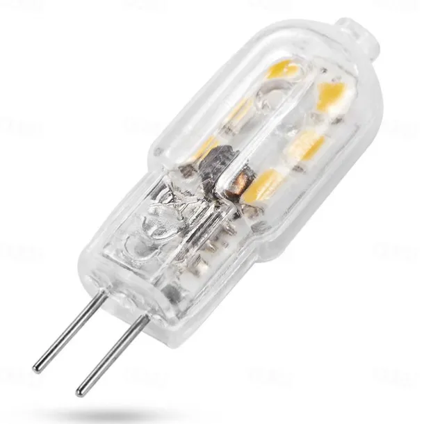 6 Pack G4 2.5W LED Bulb 2835 LED Bi-pin G4 Base 20W Halogen Bulb Replacement Warm White /Cold White DC12V