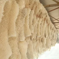 2 Pack Imitation Sheepskin Seat Belt Pads, Soft Shoulder and Neck Cushion, Imitation Wool, Car Interior Accessory