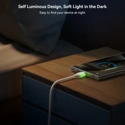 1 Pack Joyroom Multi Charging Cable 60W 3.3ft 6.6ft USB C to USB C / Lightning USB A to USB C / Lightning 3 A Fast Charging Liquid Silica Gel For Macbook iPad Samsung Phone Accessory