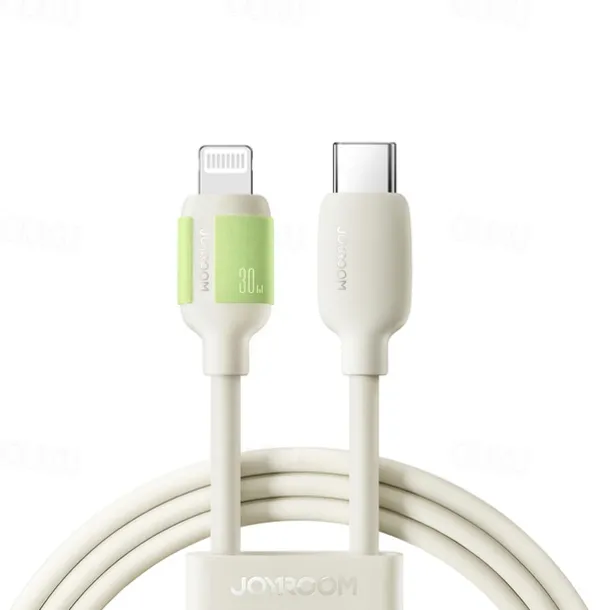 1 Pack Joyroom Multi Charging Cable 60W 3.3ft 6.6ft USB C to USB C / Lightning USB A to USB C / Lightning 3 A Fast Charging Liquid Silica Gel For Macbook iPad Samsung Phone Accessory