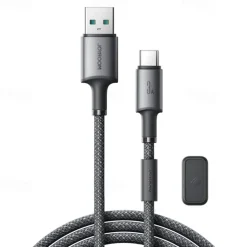 1 Pack Joyroom Multi Charging Cable 60W 3.9ft USB C to USB C / Lightning USB A to USB C / Lightning 3 A Fast Charging Nylon Braided For Macbook iPad Samsung Phone Accessory