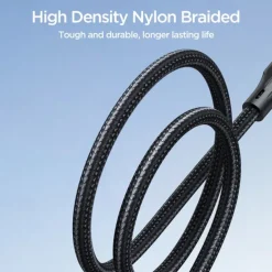 1 Pack Joyroom USB C Cable 30W 3.9ft USB C to USB C 3 A Fast Charging Nylon Braided For Samsung Xiaomi Huawei Phone Accessory
