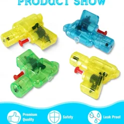 100 Pack Mini Water Gun for Boys and Girls Colorful Water Squirt Guns Small Toy Gun Plastic Pistol for Beach Water Park Swimming Pool Party Favors(Random Color)