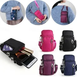 1 Pack Mobile Phone Bag Cell Phone Holster Shockproof Phone Case Dry Bag Mobile Rain Cover for For iPhone 14 Pro Max 13 12 Mini 11 Samsung Galaxy S22 Plus S21 FE A73 A53 Hiking Everyday Use Workout