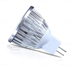 10 Pack, MR16/GU5.3 35W LED Bulbs 210LM, 12V DC, 20 Watt Incandescent Equivalent, Ultra Bright Energy Saving Spotlight