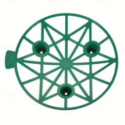 10 Pack Plant Melon Supports Cages Cradles Trellis for Watermelon, Cantaloupe, Pumpkins, Strawberries - Avoid Ground Rot - Reusable (Round Watermelon Support)