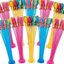 111 Pack Rapid-Filling Self-Sealing Water Balloons for Outdoor Family Friends Children Summer Fun
