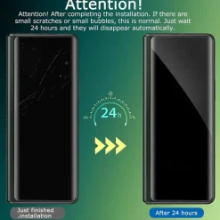 [6 Pack] Screen Protector + Camera Lens Protector Front and Back Screen Protector For Samsung Galaxy Z Fold 7 Z Fold 6 Z Fold 5 Z Fold 4 Z Fold 3 Tempered Glass TPU Hydrogel 9H Hardness