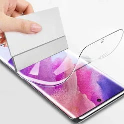 [4 Pack] Screen Protector For Samsung S25 Ultra S25 Ultra Plus S24 Ultra Plus S23 S22 S21 S20 Plus Ultra S10 TPU Hydrogel 9H Hardness Self-healing Anti-Fingerprint High Definition Explosion Proof