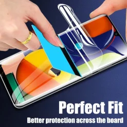 [4 Pack] Screen Protector For Samsung S25 Ultra S25 Ultra Plus S24 Ultra Plus S23 S22 S21 S20 Plus Ultra S10 TPU Hydrogel 9H Hardness Self-healing Anti-Fingerprint High Definition Explosion Proof