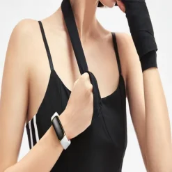 6 Pack Smart Watch Band Compatible with Fitbit Luxe Soft Silicone Smartwatch Strap Adjustable Solo Loop Women Men Sport Band Replacement Wristband