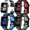 4 Pack Sport Band Compatible with Apple Watch band 38mm 40mm 41mm 42mm 44mm 45mm 49mm Waterproof Adjustable Soft Silicone Strap Replacement Wristband for iwatch Series Ultra 8 7 SE 6 5 4 3 2 1