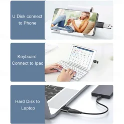 4 Pack USB C Female to USB Male Adapter Type C to USB Adapter USBC to A Power Charger Cable Converter for iPhone 13 12 Mini Pro Max,Samsung Galaxy S22,iPad Mini Air Pro i-Watch Series 7