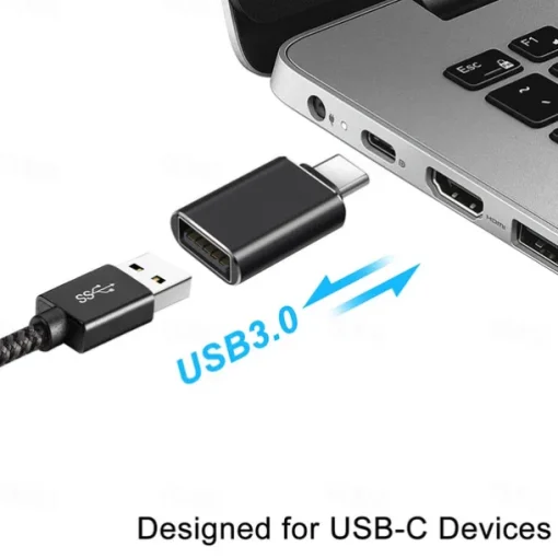 4 Pack USB C Female to USB Male Adapter Type C to USB Adapter USBC to A Power Charger Cable Converter for iPhone 13 12 Mini Pro Max,Samsung Galaxy S22,iPad Mini Air Pro i-Watch Series 7