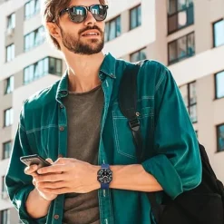 4 Pack Watch Band for Samsung Watch Ultra 47mm Silicone Replacement Strap Adjustable Ocean Band Wristband