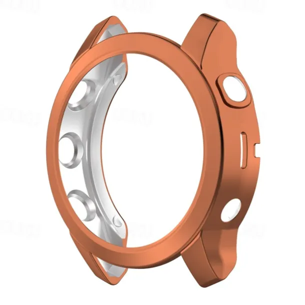 2 Pack Watch Case Compatible with Garmin Fenix 7S / Fenix 7 / Fenix 7X Scratch Resistant Ultra-thin Shockproof Soft TPU Watch Cover