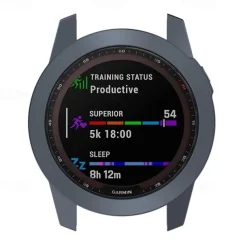 2 Pack Watch Case Compatible with Garmin Fenix 7S / Fenix 7 / Fenix 7X Scratch Resistant Ultra-thin Shockproof Soft TPU Watch Cover