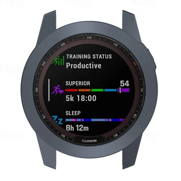 2 Pack Watch Case Compatible with Garmin Fenix 7S / Fenix 7 / Fenix 7X Scratch Resistant Ultra-thin Shockproof Soft TPU Watch Cover