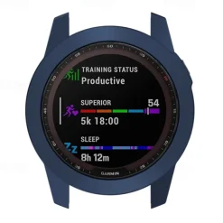 2 Pack Watch Case Compatible with Garmin Fenix 7S / Fenix 7 / Fenix 7X Scratch Resistant Ultra-thin Shockproof Soft TPU Watch Cover